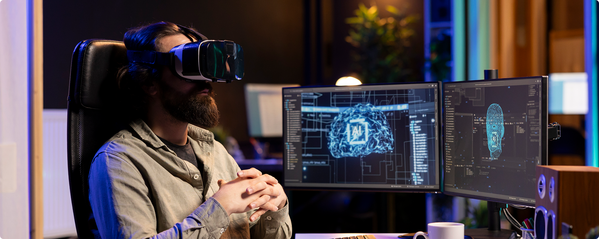AI and VR in Web Development
